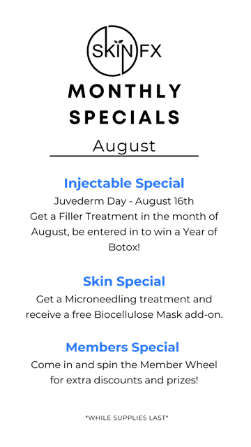 Monthly Specials | SkinFX in Clinton, UT